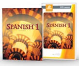 BJU Press Spanish 1 DVD Kit - Homeschool Curriculum DVD Video Course