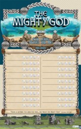 The Mighty God: Attendance Chart and Stickers