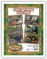 Proclamation Safari: Daily Theme Posters (pkg. of 6)