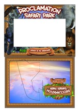 Proclamation Safari: Photo Frames (pkg. of 12)