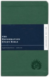 ESV Reformation Study Bible, Condensed Edition - Forest, Leather-Like, Imitation Leather