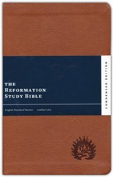 ESV Reformation Study Bible, Condensed Edition - Light Brown, Leather-Like, Imitation Leather