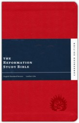 ESV Reformation Study Bible, Condensed Edition - Red, Leather-Like, Imitation Leather
