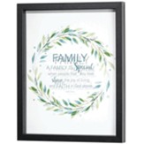A Family is Special Framed Wall Art