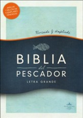 Biblia del Pescado RVR 1960, letra grande, caoba simil piel  (RVR 1960 Fisher of Men Lge. Print Bible, Mahogany I.Leather)