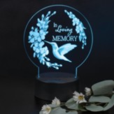 In Loving Memory LED Keepsake Plaque