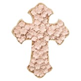 Pink Floral Wall Cross