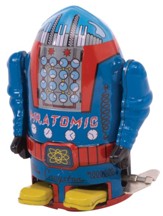Mr. Atomic Wind-Up Robot