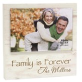 Personalized, Wooden Photo Frame, Family, White