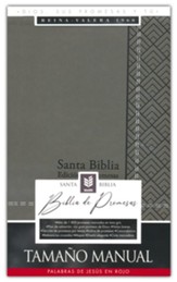 RVR 1960 Santa Biblia de Promesas, tamano manual, letra grande con indice y cierre (Handy Size, Large Print, Indexed  and Zippered)