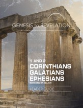 1&2 Corinthians, Galatians, Ephesians - Leader Guide, eBook  (Genesis to Revelation Series)