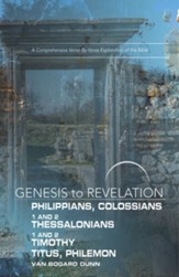 Philippians, Colossians, 1-2 Thessalonians, 1-2 Timothy, Titus, Philemon -  Participant Book, Large Print, eBook (Genesis to Revelation Series)