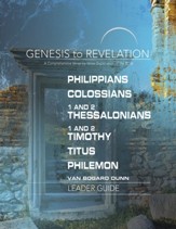 Philippians, Colossians, 1&2 Thessalonians, 1&2 Timothy, Titus, Philemon -  Leader Guide, eBook (Genesis to Revelation Series)