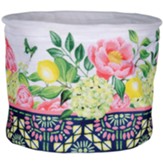 Fresh Floral Flower Pot Cover, Large