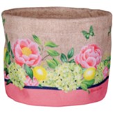 Fresh Floral Flower Pot Cover, Small