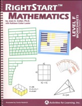 RightStart Mathematics Level F Worksheets, Second Edition
