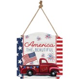 America Truck Metal Wall Décor