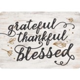 Grateful Thankful Blessed Magnet