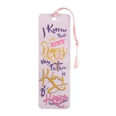 I Know That I'm a Princess Tassel Bookmark