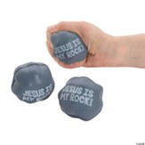 Jesus Is My Rock_ Stress Toys, 12 Pieces