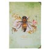 Faith Journal, Hardcover, Mint Bee