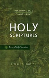 TLV Personal Size Giant Print Reference Bible, Holy Scriptures - eBook