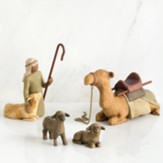 Nativity, Shepherd and Animals Figurine, Willow Tree ®