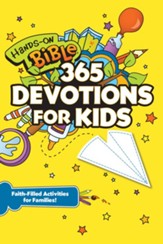 Hands-On Bible 365 Devotions for Kids: Faith-Filled Activities for Families - eBook