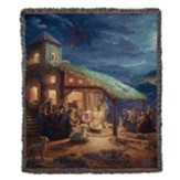 Nativity Throw