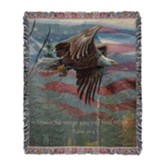 May Freedom Fly Throw