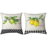 Lemon, Lime, Reversible, Pillow