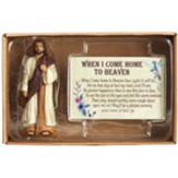 When I Come Home to Heaven Itty Bitty Blessings Jesus Figurine with Card