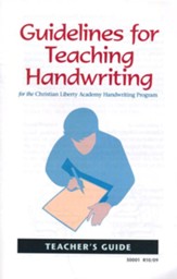 Handwriting Teacher's Guide  - Slightly Imperfect