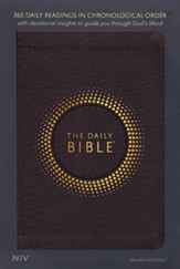 NIV The Daily Bible, Milano Softone - Slightly Imperfect