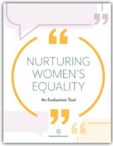 Nurturing Women's Equality: A Church Evaluation Tool