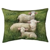 His Sheep He Restores Pillow