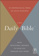 NLT Daily Bible, softcover