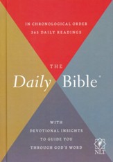 NLT Daily Bible, hardcover