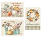 Thanksgiving Blessings, Box of 12 Cards