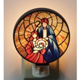 Nativity Circle Night Light