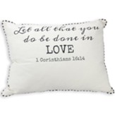 Let All That You Do, Standard Pillow Sham