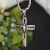 Cross Necklace Silver