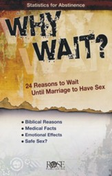 Why Wait? 24 Reasons for Abstinence, Pamphlet - 5 Pack