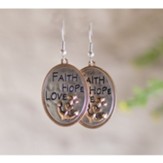 Faith Hope Love Earrings