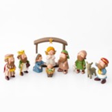 Cheerful Nativity Set