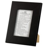 The 10 Commandments Framed Tabletop Art