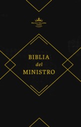 RVR 1960 Biblia del Ministro, marrón piel fabricada (Minister's Bible, Brown Bonded Leather) - Slightly Imperfect
