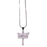 Angel, Cross, Necklace