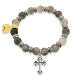 Cross London Fog Stone Bracelet