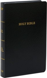 KJV Gift and Award Bible--imitation leather, black - Imperfectly Imprinted Bibles